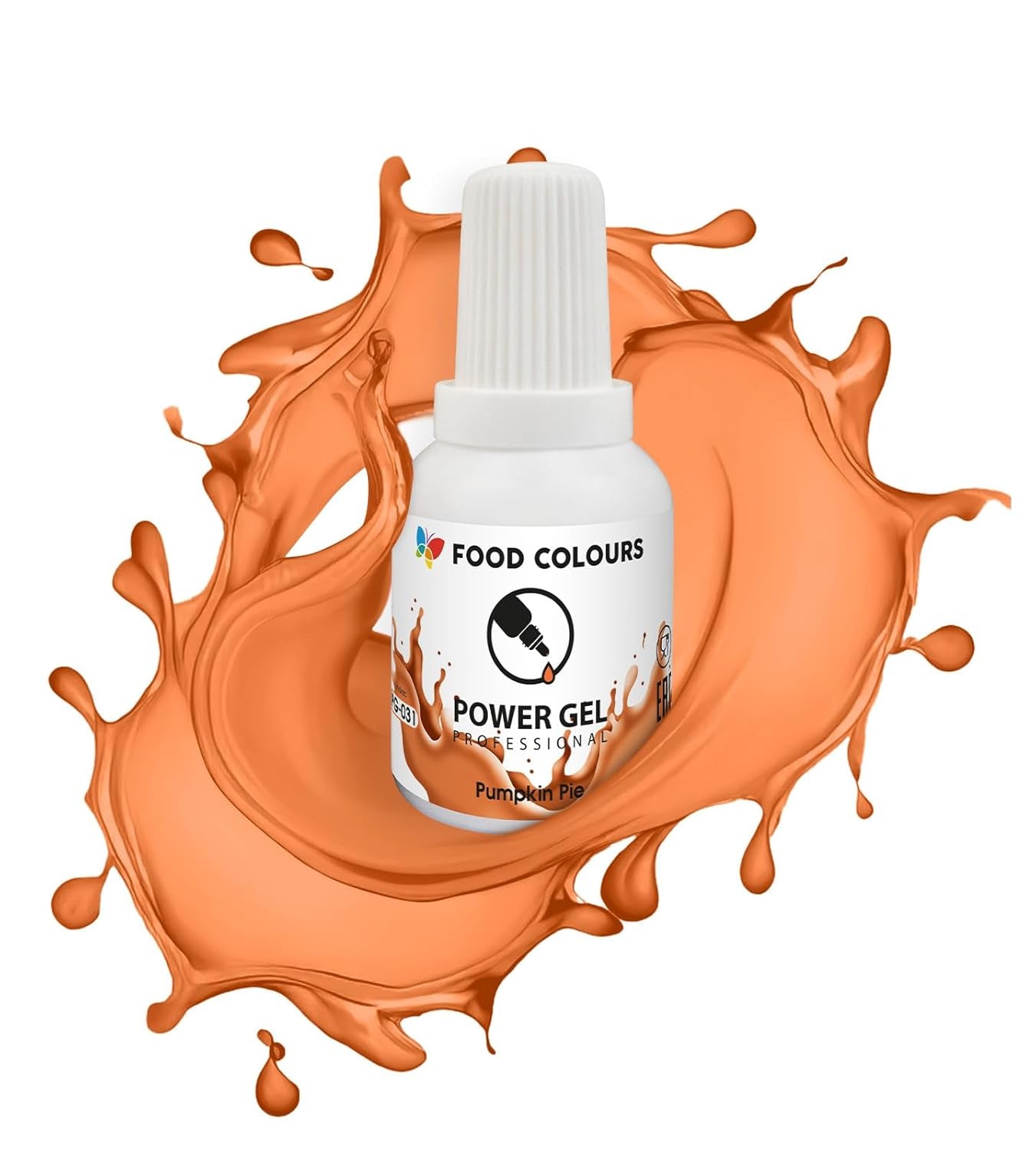 Gelvoedselkleuring, beige, champagnekleur, 20 g. Voedselkleuring voor een breed scala aan toepassingen voor het decoreren van taarten, taarten, room, biscuitgebak, royal icing, macarons.