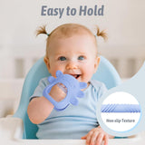 akolik Baby Bijtring 0 3 6 9 Maanden Bijtring Speelgoed en Hulp BPA Gratis Baby Bijtring Tandjes Mitts Voedsel Veilig Geschenken voor pasgeborenen
