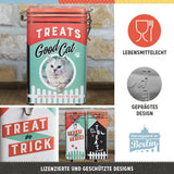 Nostalgic-Art Box met retro-smaak, 1,3 l, Good Cat Treats - cadeau-idee voor kattenbezitters, in vintage design, in vintage design Voedselbewaardozen Naty Shop