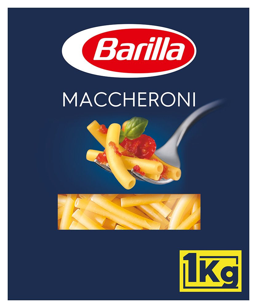 Barilla durumtarwepasta Maccheroni n. 44 – Pak van 1 (1x1kg)