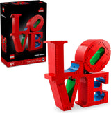 LEGO Art Love bouwset voor volwassenen, huisdecoratie, Valentijnsdag- en Moederdagcadeau, cadeau voor dames en heren, creatieve activiteit voor kunst- en designliefhebbers 31214 Bouwsets Besuche den LEGO-Store Standaardtitel
