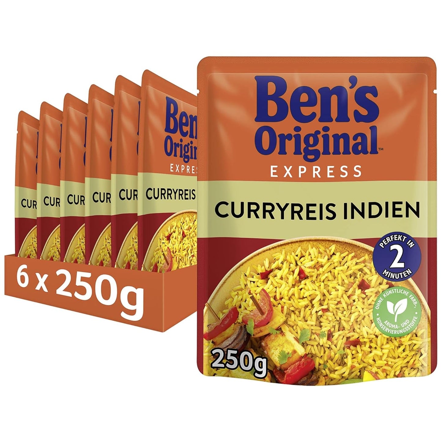 BEN'S ORIGINAL™ Mexicaanse expressrijst 6 x 220 g
