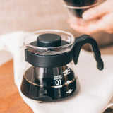 4977642019126 Karaf voor het serveren van koffie V60 700 ml VCS-02B, glas, kleurloos, 17,3 x 14,1 x 13 cm