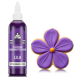 Rode kleurstof 120 ml, zeer geconcentreerde en suikervrije vloeibare kleurstof voor bakken, cakes, bitterkoekjes, glazuur, fondant, koekjes, donuts