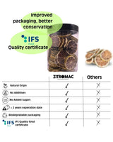 90g gedroogde citroenschijfjes|gedroogd fruit voor cocktaildecoratie|gedroogde citroen als decoratie voor Kerstmis, bakken, drinken, gin, glühwein, thee|100% natuurlijke kwaliteitscitroenen zonder suiker Naty Shop Gedroogde producten