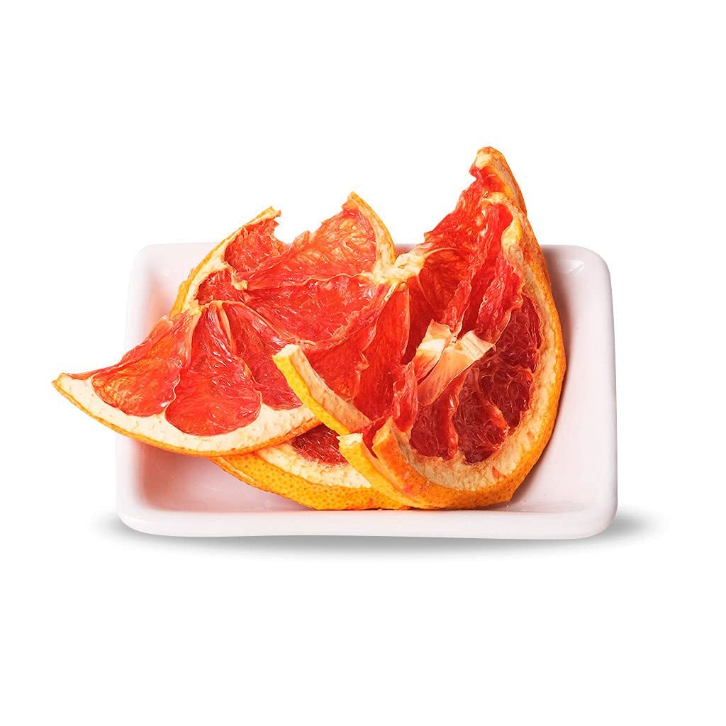 90gr Gedroogde Grapefruit voor cocktails - Suikervrij gedroogd fruit voor cocktails, decoratie, zoetwaren, Kerstmis, drankjes - 100% natuurlijk Gedroogde plakjes zonder toevoegingen Gedroogde producten Naty Shop