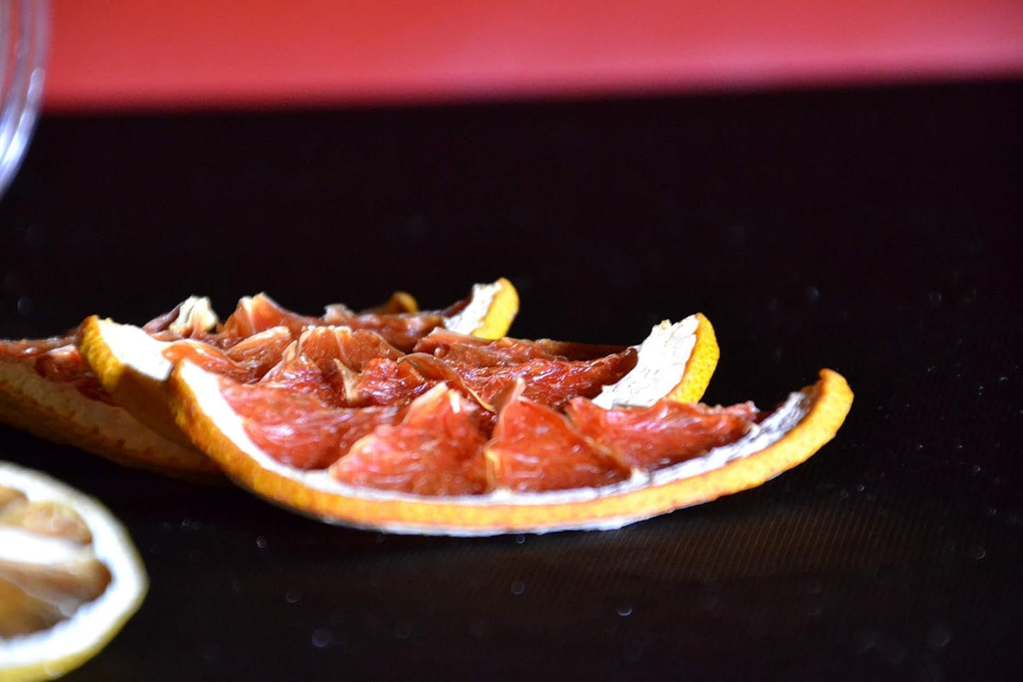 90gr Gedroogde Grapefruit voor cocktails - Suikervrij gedroogd fruit voor cocktails, decoratie, zoetwaren, Kerstmis, drankjes - 100% natuurlijk Gedroogde plakjes zonder toevoegingen Gedroogde producten Naty Shop