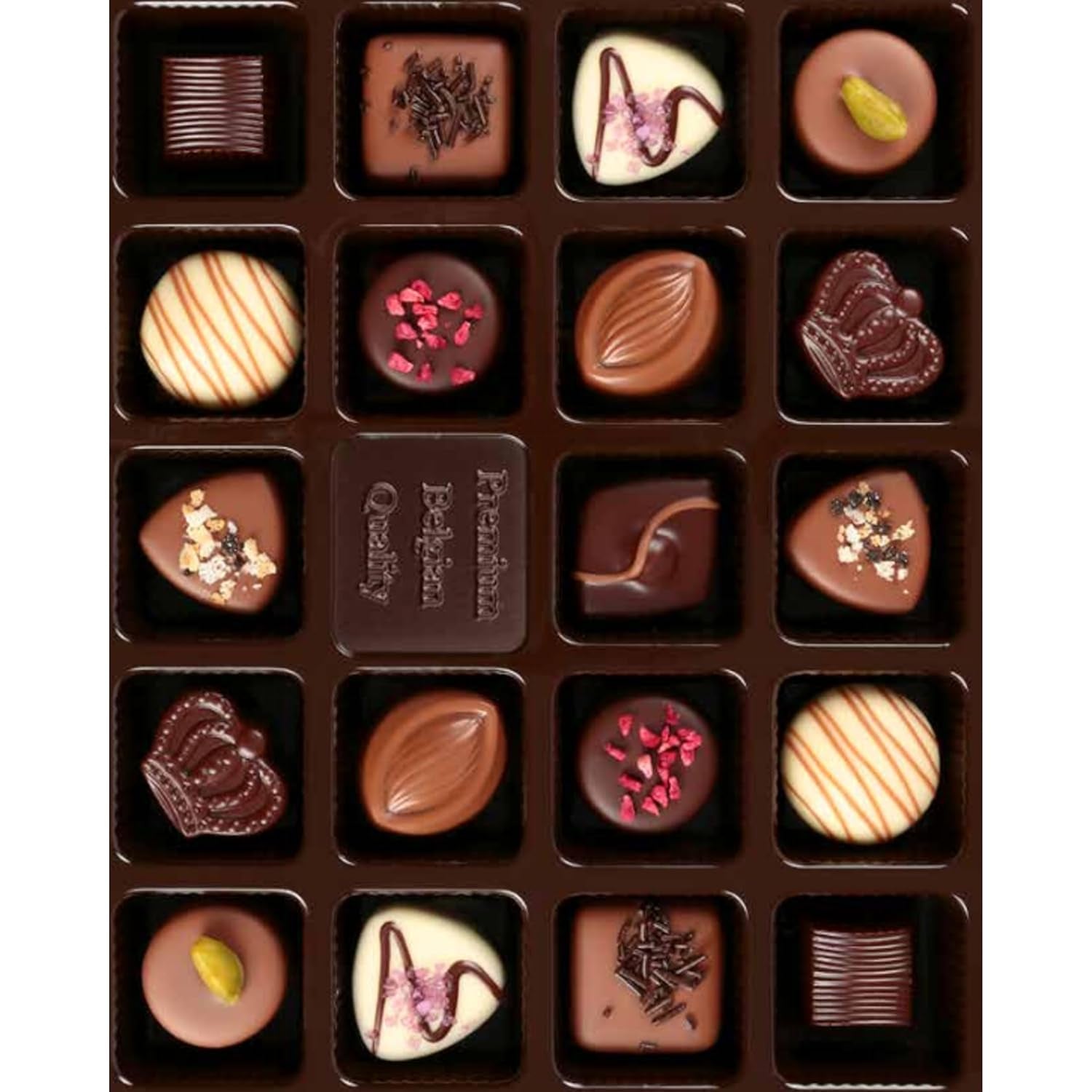 Limar Belgian Luxury Chocolates: 19 individuele lekkernijen – vervaardigd in traditionele stijl