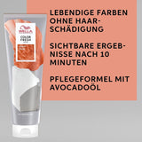 Wella Professionals Color Fresh Mask Peach Blush - haarbehandeling voor het revitaliseren en veranderen van de haarkleur - voedende tint met avocado-olie - voor blond en verlicht haar - 150 ml Naty Shop Haarmasker