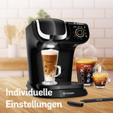 Tassimo My Way espressomachine met 2 capsules TAS6502 met waterfilter, 70+ drankjes, drankaanpassing, koffievariëteit, eenvoudig brouwen, 1500 W, zwart
