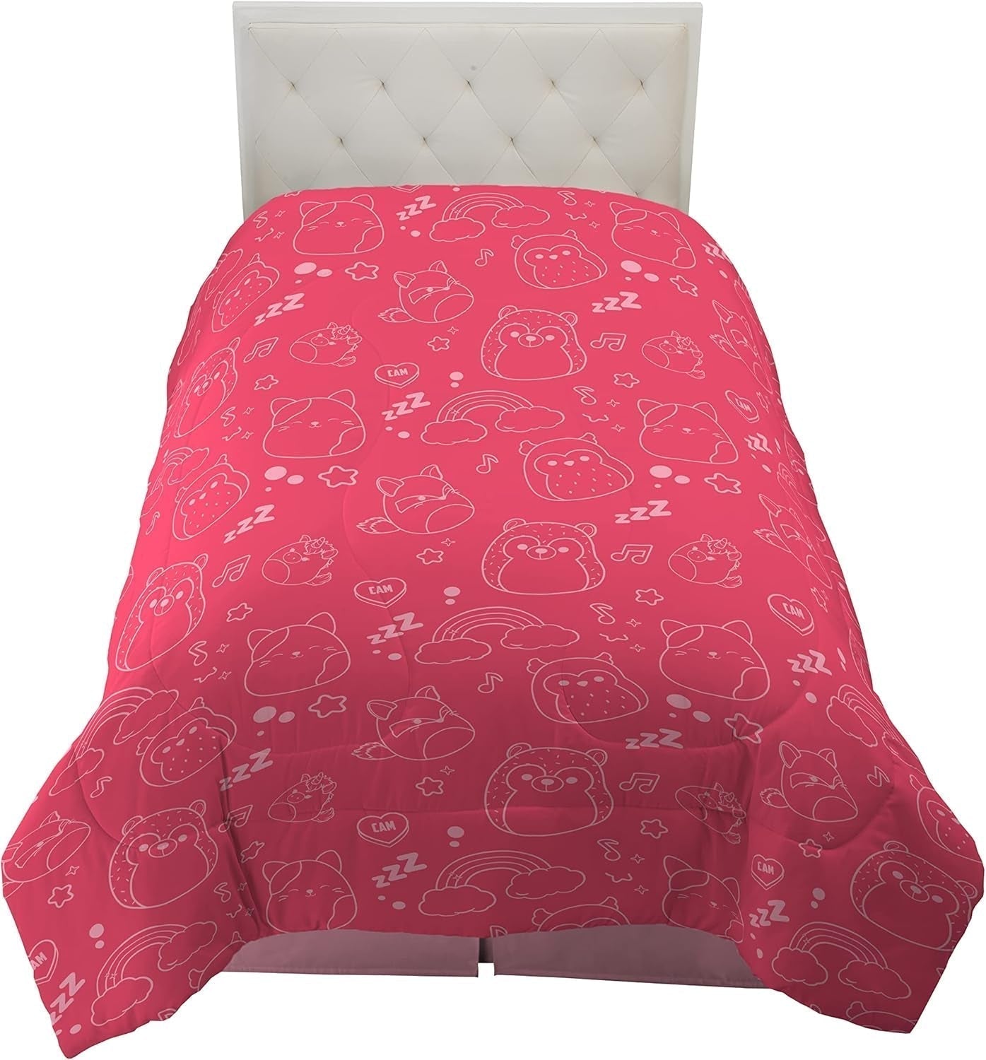 Franco Squishmallows beddengoed, zachte microvezel, voor tweepersoonsbedden Dekbedden en dekbedden Naty Shop