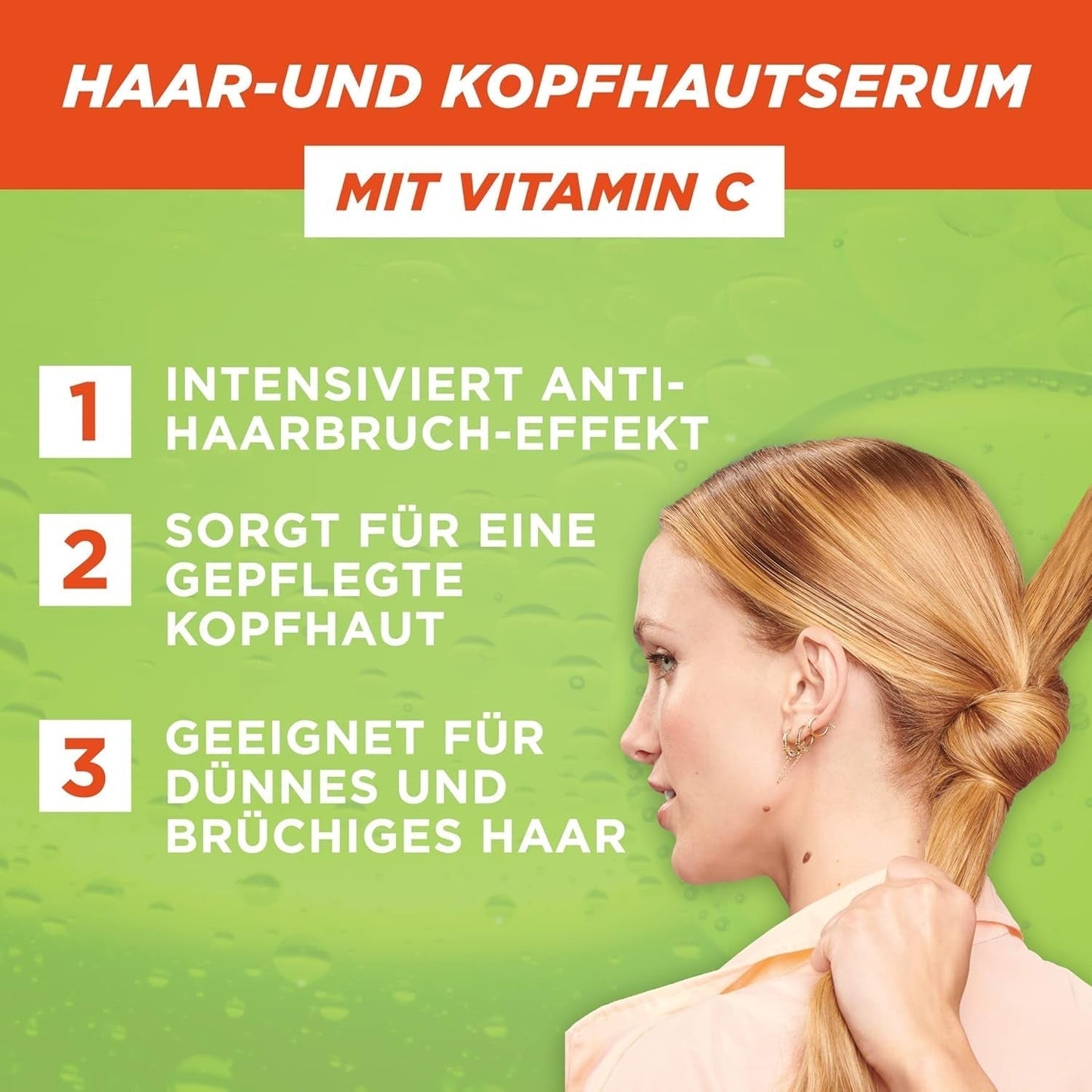 Garnier versterkend serum voor dunner wordend haar en hoofdhuid Effectief tegen haaruitval 2 x 125 ml Garnier Haarverzorging