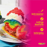 Decocino Neon Voedselpasta Rood - Hoge dosis kleurstof - Voor het kleuren van taarten, muffins, cupcakes - Smaakloos