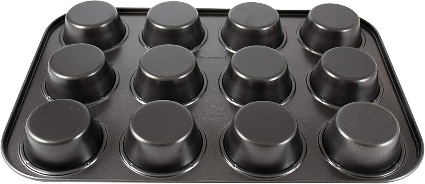 Dr. Oetker Muffinform 12-Er Mini Ø 7 Cm, Cupcakevorm voor veilige muffins, Muffinblech Mit Antihaftbeschichtung, Menge: 1 Stück Vormen en bakplaten Naty Shop