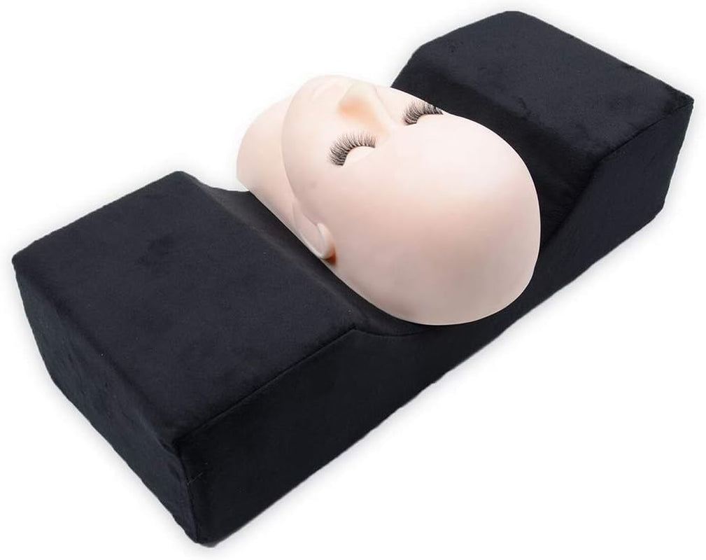 Whiteswan Wimperverlenging Ergonomisch Gebogen Memory Foam Ondersteuning Woonkamerkussen Nekwimpers Make-up Kussen Slaapkussen Neksteun Cervicale Orthopedische Kussens Naty Shop