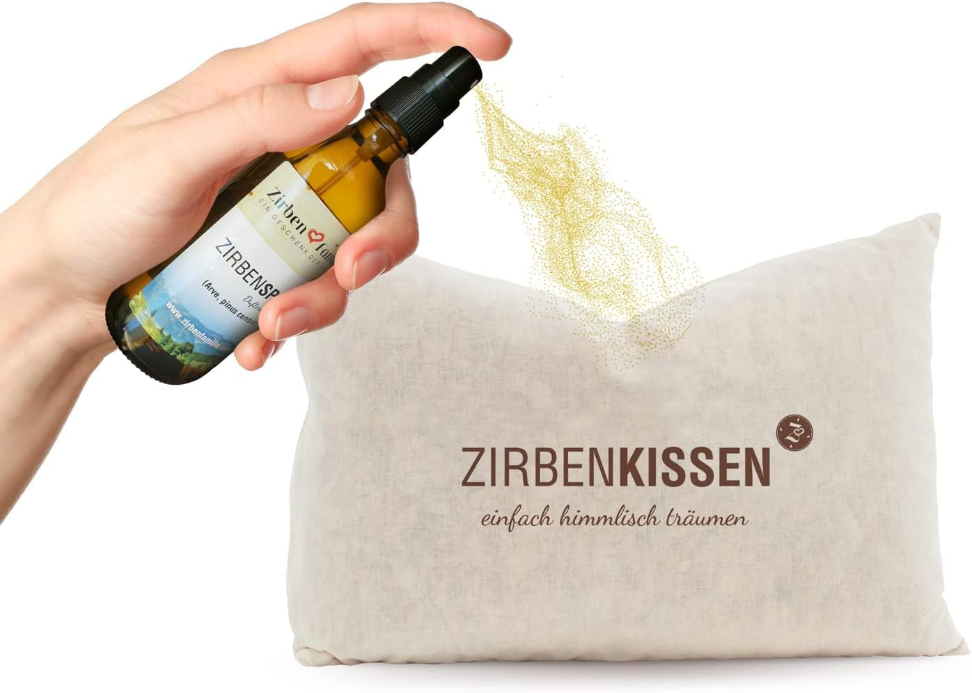 Zwitsers grenen familie Zwitsers grenen kussen Simply Heavenly Dreaming 30X20 cm, hout, naturel, 1 stuk (1 pak) Naty Shop standaard kussens
