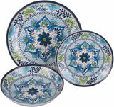18-delig porseleinen servies, 6 verschillende bordensets, Andalusië