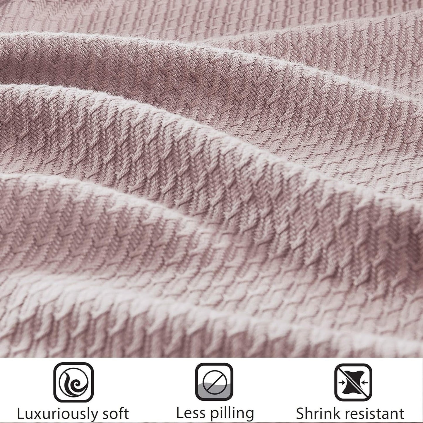 Madison Park 100% Egyptisch katoen ademend dekbeddeken Premium gebreide luxe seizoenslichtgewicht hoes voor slaapbank en bank Volledige/queensize bed Rose Naty Shop dekbedden en dekbedden