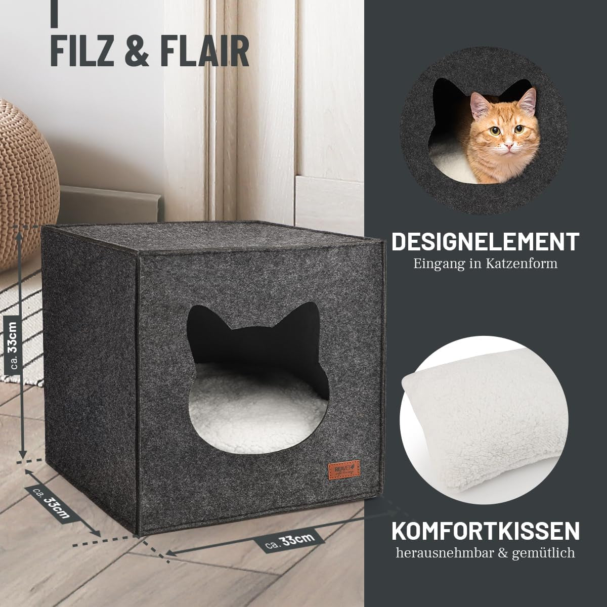 Dekens en meubels, Huisdieren, Grotten & Huizen, Katten, Kattenbedden, Katten - bedden, matrassen