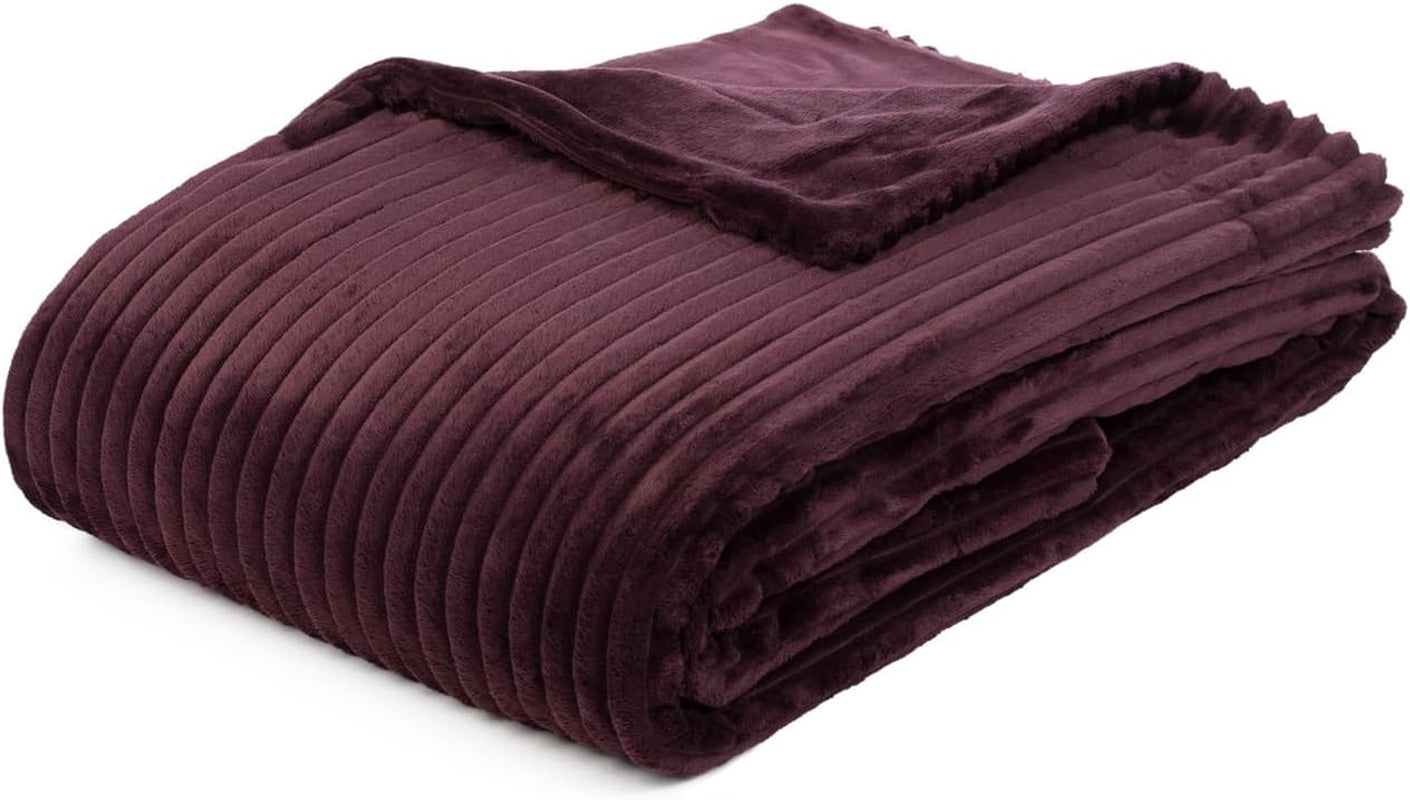 Gözze - Comfortabele en zachte deken in corduroy-look, 1620G/stuk, 150 X 200 Cm - kaneel Bedden en dekens Besuche den Gözze-Store Mure