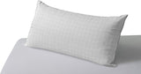 Savel, antistresskussen met dubbele hoes, gemiddelde stevigheid, 105 X 40 Cm Naty Shop standaardkussens Wit 70