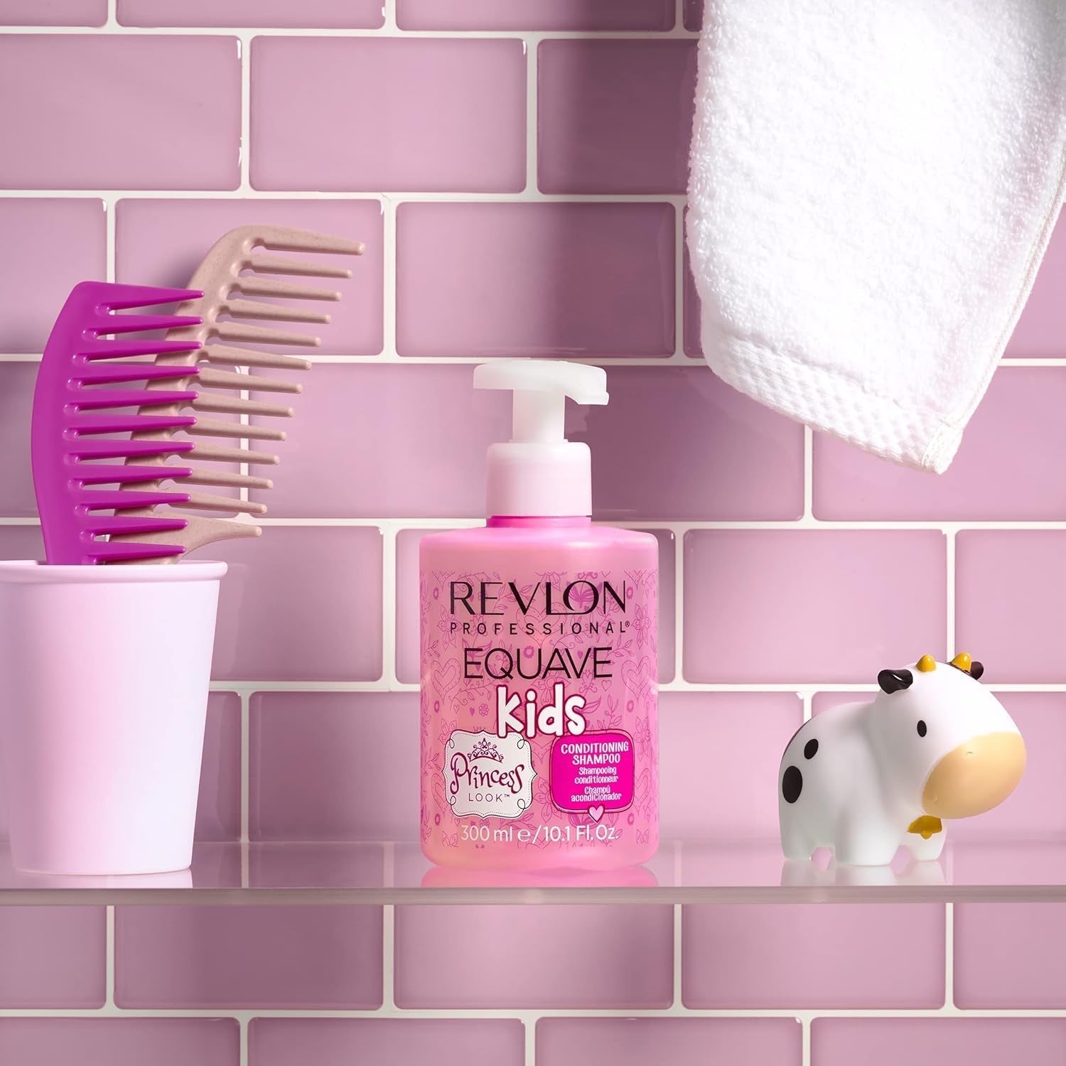 REVLON PROFESSIONAL, Zachte shampoo voor kinderen met hydraterende gelformule, 300 ml REVLON Douche en bad