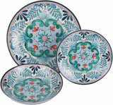 18-delig porseleinen servies, 6 verschillende bordensets, Andalusië
