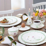 Villeroy & Boch – Kleurrijke Lente Zuckerdose 300 Ml Weiß/Bunt, Spülmaschinenfest, Mikrowellensicher, Dose Frühling, Deko Ostern, Oster Deko, Frischhaltedose, Vorratsdose, Premium Porzellan