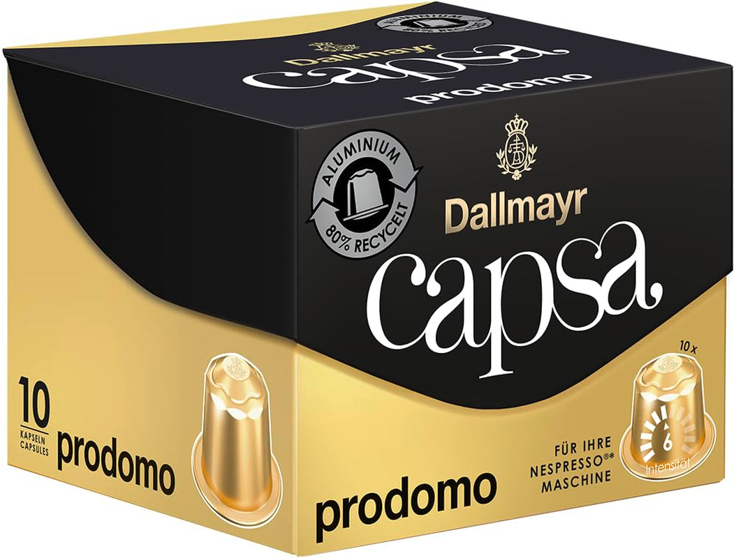 Lungo Prodomo nietje 10 Kapseln