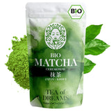 Biologisch Matcha-poeder voor thee en Matcha Latte - Premium ceremoniële kwaliteit uit Japan - Originele Kissui groene thee - 30g