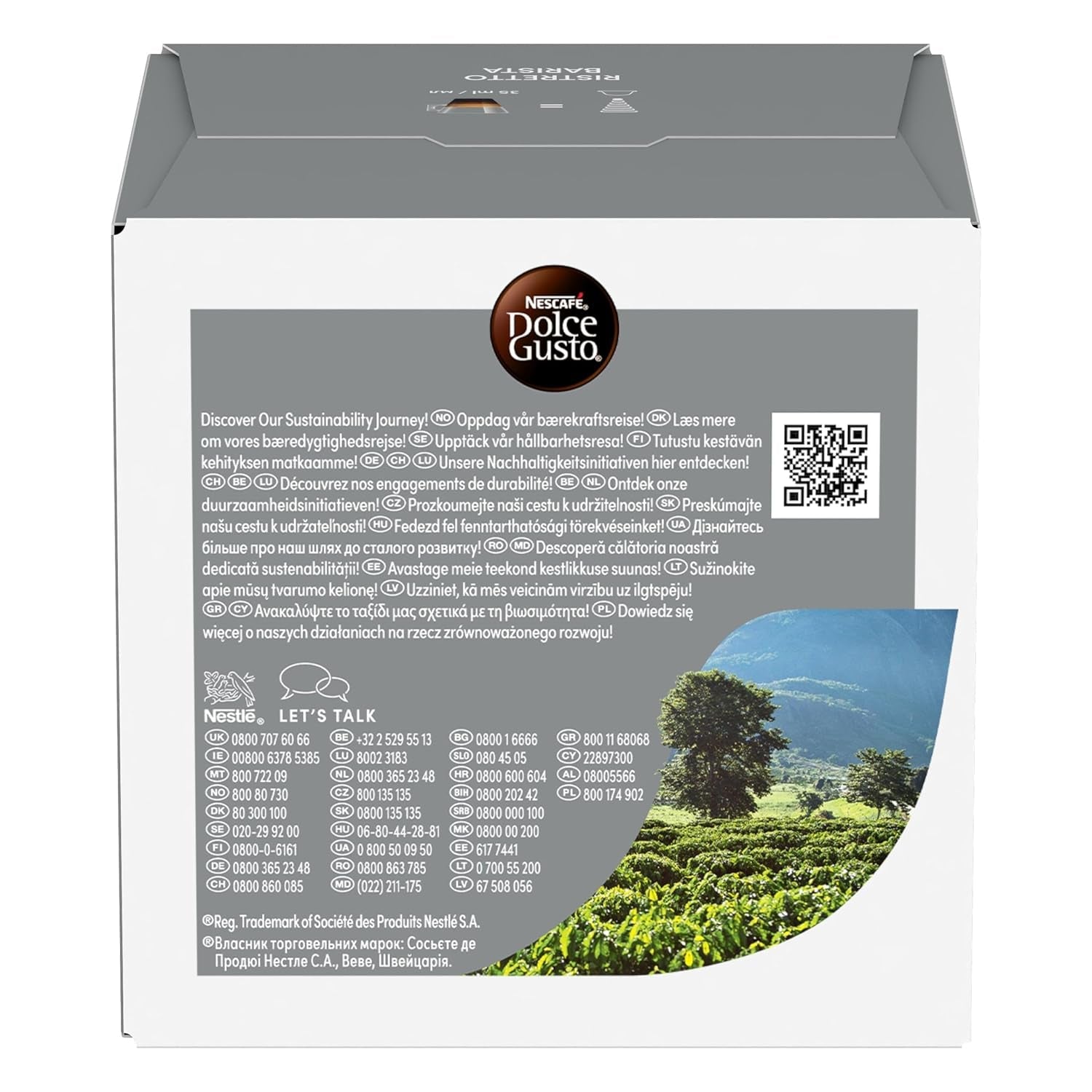 NESCAFÉ DOLCE GUSTO Ristretto Barista Kaffeekapseln 3er-pakket (3 x 16 Kapseln)