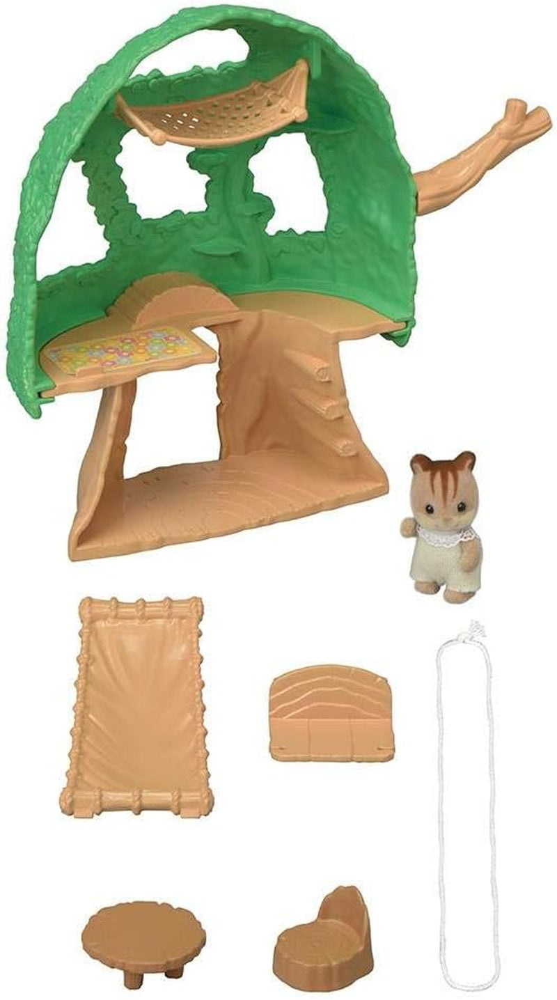 Sylvanian Families 5318 Baby Adventure Tree House - Poppenhuisspeelset Poppenhuizen Naty Shop
