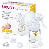 Beurer babyverzorging, Handmatige borstkolf, Inclusief fles met antikrampjessysteem Accessoires Voeding en Borstvoeding Bebe Naty Shop