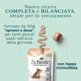 Natvoer voor kleine katten met kipcrème en kip - Natvoer voor kleine katten - Natvoer voor katten met kipcrème, graanvrij, rijk aan eiwitten, vitaminen en mineralen (20 zakjes x 150 g)