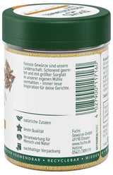 Fuchs Gewürze - Kreuzkümmel gemahlen - zum Würzen von Couscous, Hummus en Falafel - natuurlijke ingrediënten - 50 g in wiederverwendbarer, recyclebarer Dosis