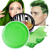 Groene Tijdelijke Haarverf, Styling Haarkleur voor Mannen Vrouwen, Natuurlijke Pommade, Haarverf Wax voor Feest, Cosplay & Halloween, Kerstmis, Crème Tijdelijke Haarverf (100g, Groen) Naty Shop Groene Haarverf 1G (1 Pak)