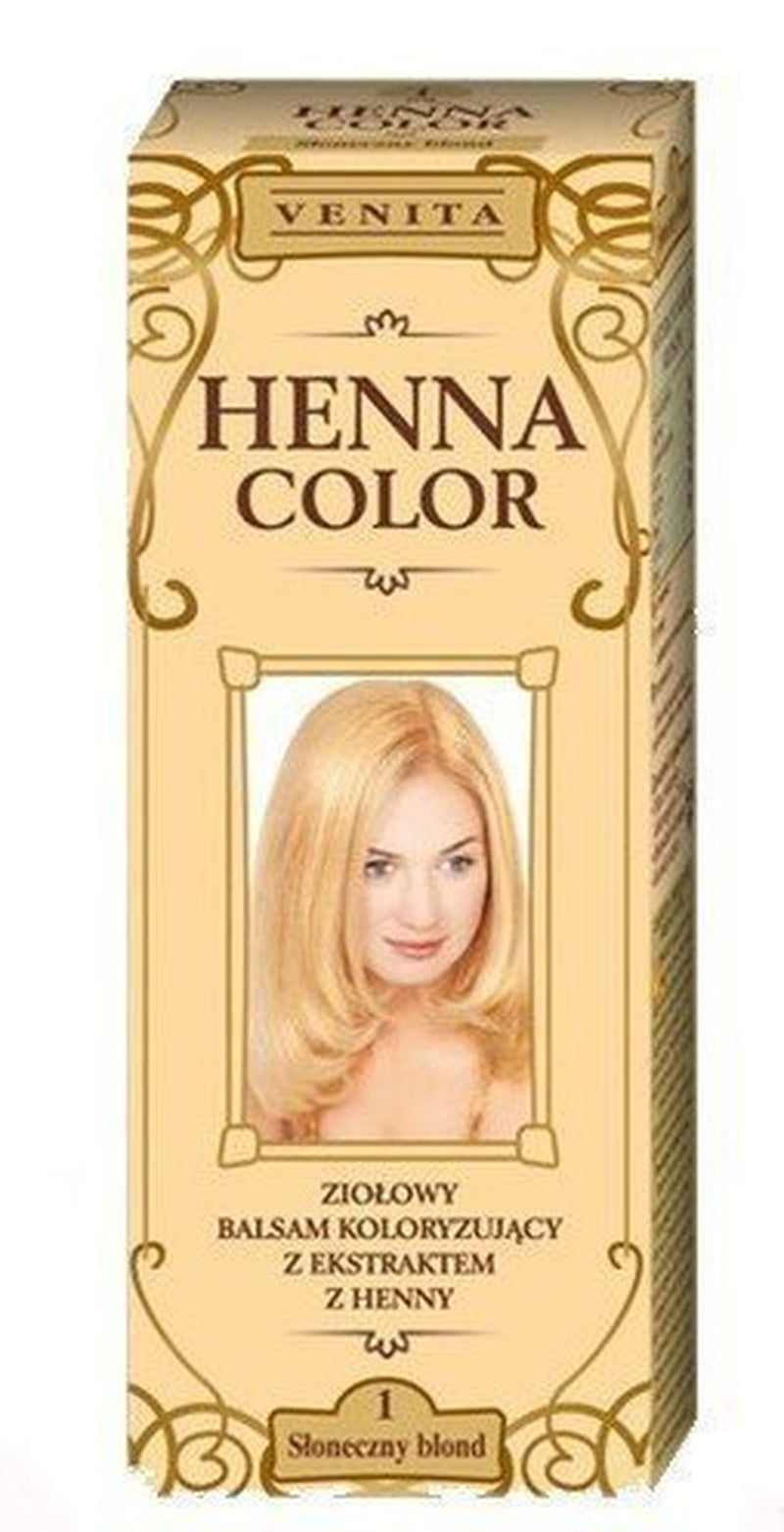 Henna Color 111 Natuurlijke conditioner voor blond haar Haarkleur Natuurlijk haarkleuringseffect Henna Eco-haarverf Naty Shop Lichtblond 75 Ml (1 pak)