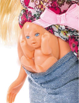 Simba 105734000 - Steffi Love Welcome Baby, zwangere pop, accessoires, modepop, 29 cm, voor kinderen vanaf 3 jaar