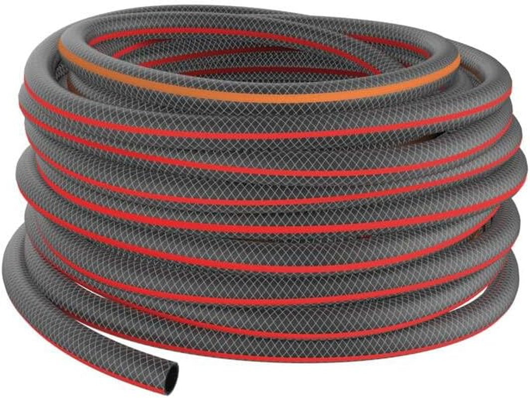 Fiskars S tuinslang, massief, waterslang voor handmatige besproeiing, 13 mm (1/2"), lengte: 15 m, universele aansluiting, UV-bescherming, vorstbescherming, torsiebestendig, blauw, 1076049