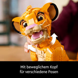 Lego Ç€ Disney Simba, de jonge leeuwenkoning, bouwspeelgoed voor de verzameling met creatieve dierenfiguren, ontspannende activiteit voor volwassenen, cadeau-idee voor vrouwen 43247 Bouwsets Besuche den LEGO-Store