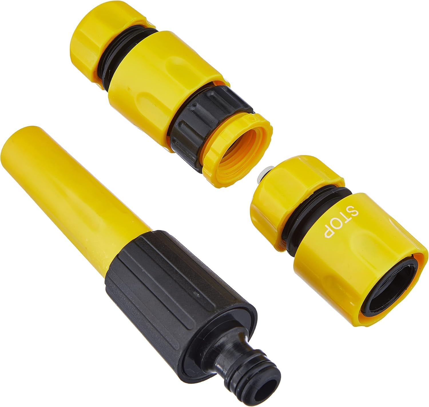 Meister kruisgeweven slang, 12,7 mm (1/2 inch) - lengte 20 m - inclusief fittingen - voor het besproeien van kleine oppervlakken - plet- en slijtvast - UV-bestendig / tuinslang / waterslang / 9926280