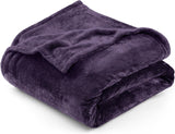 Utopia Bedding Gezellige fleecedeken [228x228 cm, grijs] Zachte, lichte, warme en pluizige deken Comfortabele en ademende deken voor slaapbank, slaapbank, bedden en dekens Besuche den Utopia Bedding-Store Paars 150X200 Cm