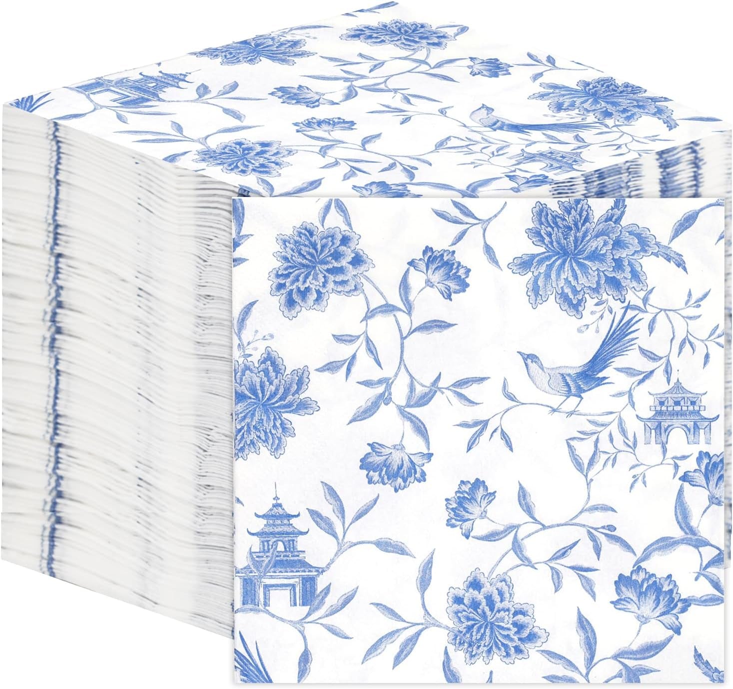 Table Kind 100 witte zachte servetten in bulk, hoogwaardige servetten voor feesten, catering en dagelijks gebruik, FSC, duurzaam en recyclebaar, gemaakt in de EU | 2-laags | 33 cm