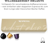 Nespresso EN167.W Citiz capsule-espressomachine, hogedrukpomp en ideale temperatuurregeling, zonder Aeroccino (melkopschuimer), energiebesparende functie, 1260 W, crèmewit, 37,4 x 11,9 x 25,5 cm