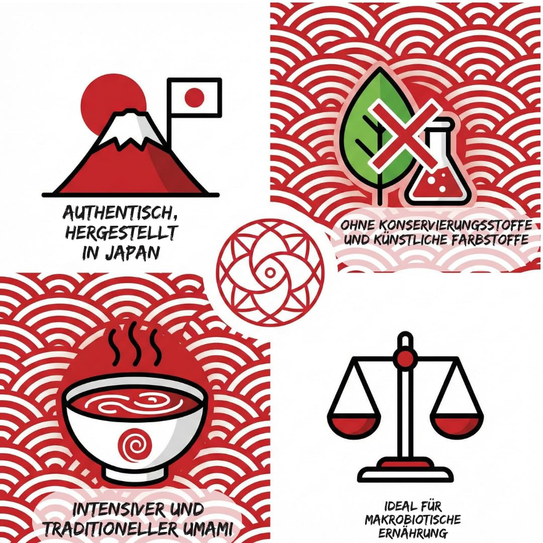 Japanse Umeboshi-Paste, Fermentierte Pflaumen mit Shiso, 150 g