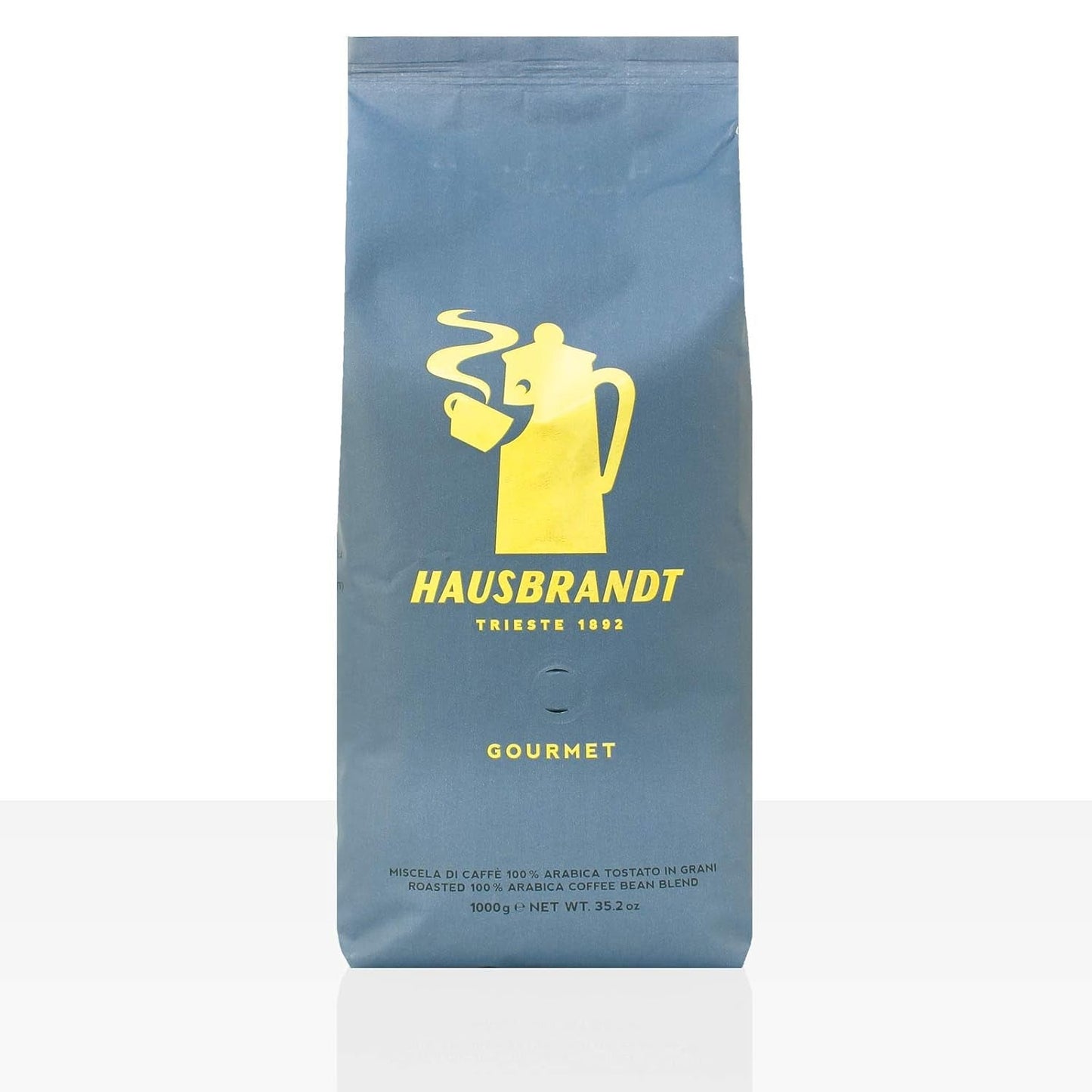 Espresso Gourmet Hausbrandt 6 x 1 kg Koffiebonen, 100% Arabica