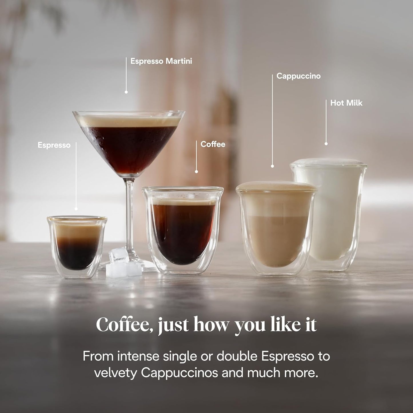 De'Longhi Classic EM450.M portafilter espressomachine met professionele melkopschuimer, volledig metalen behuizing, 15 bar, watertank 1,7 l, RVS/metaal