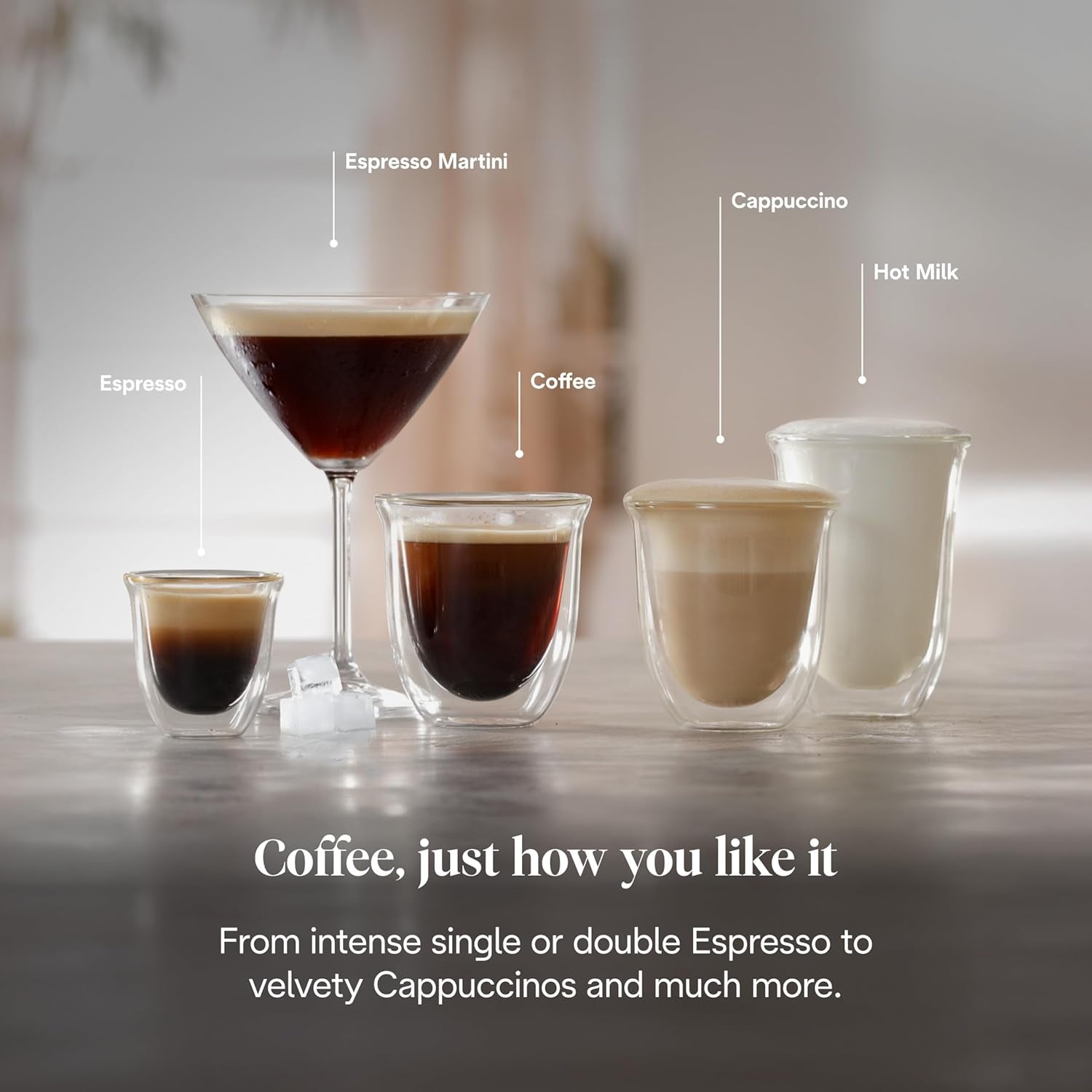 De'Longhi Classic EM450.M portafilter espressomachine met professionele melkopschuimer, volledig metalen behuizing, 15 bar, watertank 1,7 l, RVS/metaal