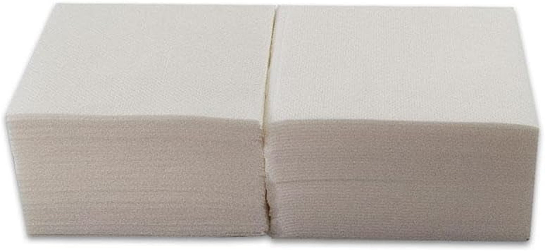 , Papieren cocktailservet, 1/4-vouw, kant, 150 servetten, wit