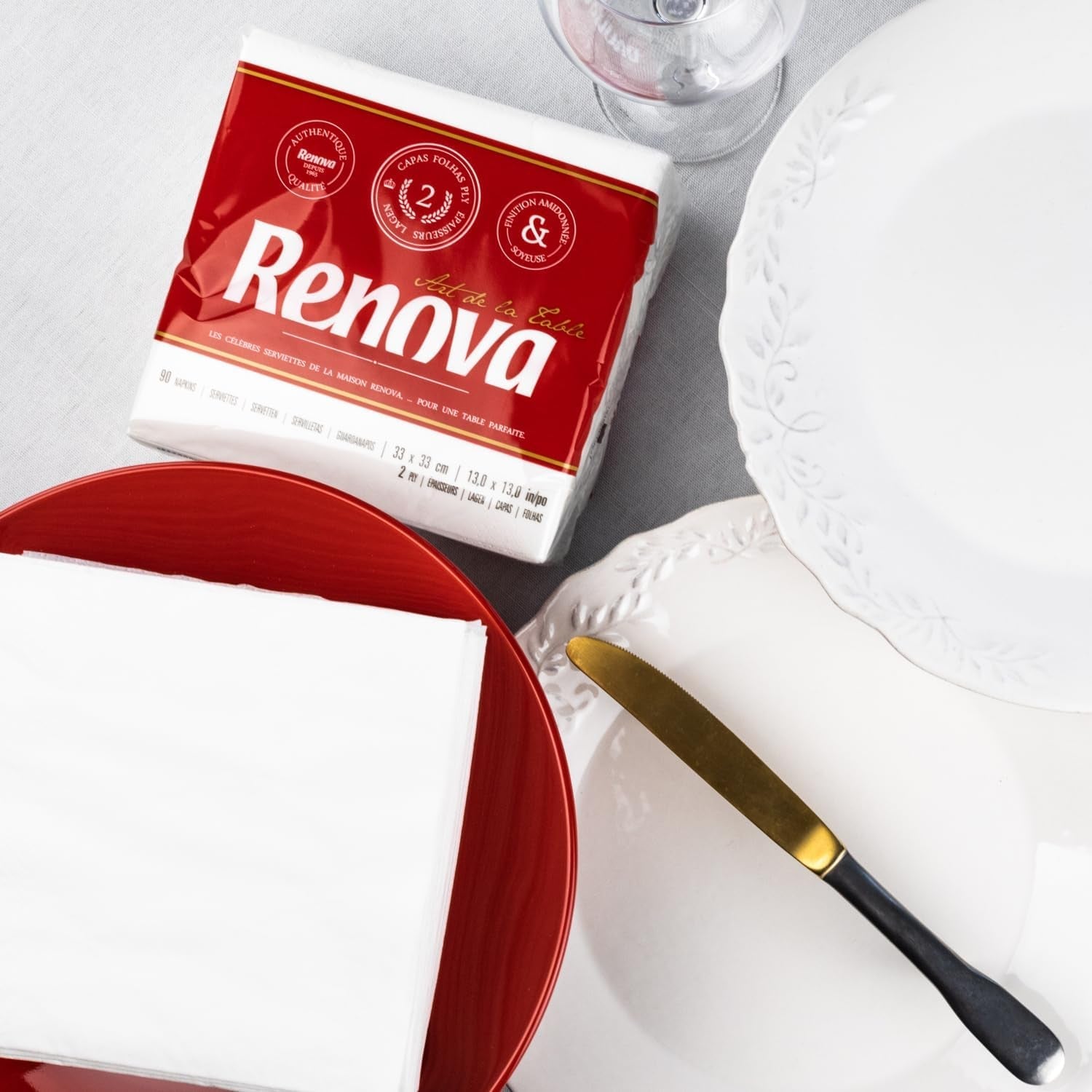 Renova doekjes - 3 pakken van 540 stuks